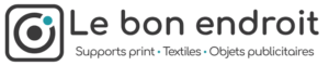 Logo Le Bon Endroit - supports de communication à Bressuire