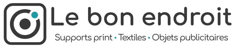 Logo Le Bon Endroit - supports de communication à Bressuire