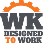 Logo WK Designed To Work, marque de vêtements professionnels sélectionnée par Le Bon Endroit